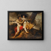 L'Amaryllis coronando a Mirtillo - Jan van Noordt — cuadro enmarcado en la pared