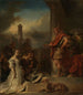 La continencia de Escipión - Jan van Noordt — vista de la obra