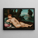 The Death of Cleopatra - Jan van Scorel — framed artwork on a wall