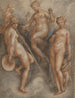 Three Goddesses: Minerva, Juno and Venus - Jan van der Straet — artwork view