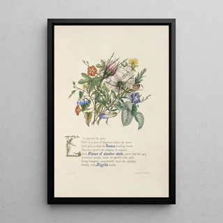 Jane Elizabeth Giraud - Roses flowers of slender stalk myrtle.webp