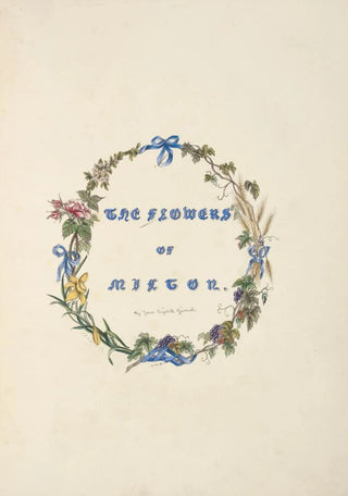 Jane Elizabeth Giraud - The flowers of Milton Title Page.webp