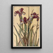 Iris - Jane P. Baker — cuadro enmarcado en la pared