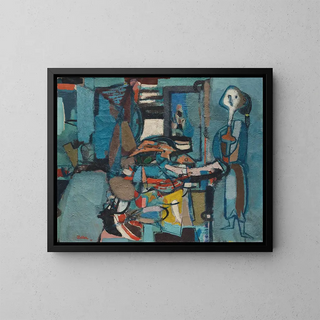 Jankel Adler - La Poissonnire.webp