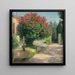 Garden with Oleanders - Jakob Koganowsky — framed artwork on a wall