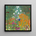 Jardín de cabaña - Gustav Klimt — cuadro enmarcado en la pared