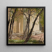 Garden of the Academy of Fine Arts in Saint Petersburg - Jan Cigliski — framed artwork on a wall