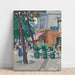 Reproduction of the painting Garden of Luxembourg - Paris - Samuel John Peploe