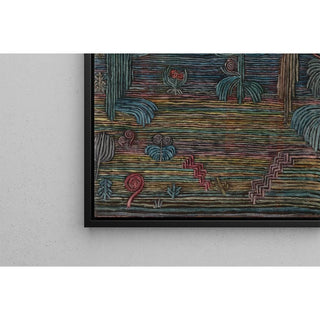 Jardin exotique- Paul Klee | Reproduction Tableau Décoration murale affiche copie