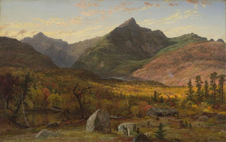 Jasper Francis Cropsey - Mt Jefferson Pinkham Notch White Mountains.webp