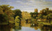 Castillo de Warwick, Inglaterra - Jasper Francis Cropsey — vista de la obra