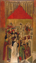 Apparition de Saint Michel au château Saint-Ange - Jaume Huguet — artwork view