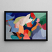 Abstracción - Jay Van Everen — cuadro enmarcado en la pared