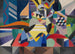 Dama en abstracto - Jay Van Everen — vista de la obra