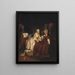 The Proposal - Jean-Alphonse Roehn — framed artwork on a wall