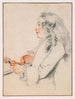 Un joven caballero afinando un violín - Jean-Antoine Watteau — vista de la obra