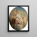 Summer of Ceres - Jean-Antoine Watteau — framed artwork on a wall