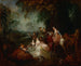 Fiesta campestre - Jean-Antoine Watteau — vista de la obra