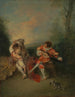 La Sorpresa - Jean-Antoine Watteau — vista de la obra