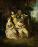 La sérénade italienne - Jean-Antoine Watteau — artwork view