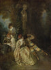 ¿Quieres triunfar sobre las bellezas - Jean-Antoine Watteau — vista de la obra