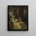 ¿Quieres triunfar sobre las bellezas - Jean-Antoine Watteau — cuadro enmarcado en la pared