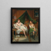 Encargado - Jean-Augustin Franquelin — cuadro enmarcado en la pared