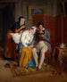 Lecture aux convalescents - Jean-Augustin Franquelin — vista de la obra