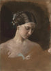 Retrato de una mujer - Jean-Baptiste Antoine Émile Branger — vista de la obra