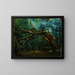 a fallen tree - Jean-Baptiste-Camille Corot — framed artwork on a wall