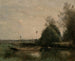 A pond in Mortain - Jean-Baptiste-Camille Corot — artwork view
