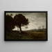 Torrent en Romagnes - Jean-Baptiste-Camille Corot — cuadro enmarcado en la pared