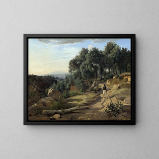 JeanBaptisteCamille Corot - A View near Volterra.webp