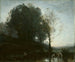 Nymphe et enfant au bain - Jean-Baptiste-Camille Corot — vista de la obra