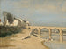 Pont sur la rivière Saône à Mâcon - Jean-Baptiste-Camille Corot — artwork view