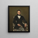 Camille Sennegon, sobrino del artista - Jean-Baptiste-Camille Corot — cuadro enmarcado en la pared