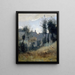 Canteleu - Jean-Baptiste-Camille Corot — cuadro enmarcado en la pared