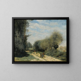 JeanBaptisteCamille Corot - CrcyEnBrie  Route Dans La Campagne.webp