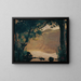 El lago de Nemi - Jean-Baptiste-Camille Corot — cuadro enmarcado en la pared