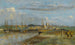 Dunkirk, the Rear Port - Jean-Baptiste-Camille Corot — artwork view