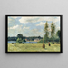 Faneuses Ville-d'Avray - Jean-Baptiste-Camille Corot — cuadro enmarcado en la pared