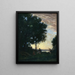 Faunas y ninfas danzando - Jean-Baptiste-Camille Corot — cuadro enmarcado en la pared