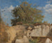 Fontainebleau painting, wooded summit of a quarry - Jean-Baptiste-Camille Corot — artwork view