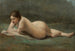 Young woman lying on the grass - Jean-Baptiste-Camille Corot — artwork view
