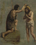 Estudio de Jesús y San Juan para El bautismo de Cristo - Jean-Baptiste-Camille Corot — vista de la obra