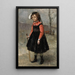 La Petite Pie - Jean-Baptiste-Camille Corot — cuadro enmarcado en la pared