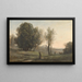 Paisaje - Jean-Baptiste-Camille Corot — cuadro enmarcado en la pared