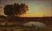 paisaje con lago y barquero - Jean-Baptiste-Camille Corot — vista de la obra
