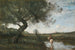 El Arroyo en el Caballo Blanco - Jean-Baptiste-Camille Corot — vista de la obra
