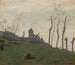 Le Tréport, a port and a church - Jean-Baptiste-Camille Corot — artwork view